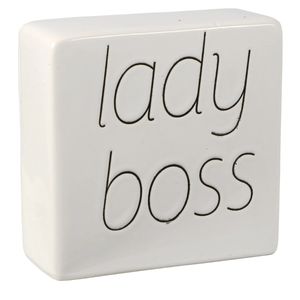 - 💜 lady boss ceramic block
